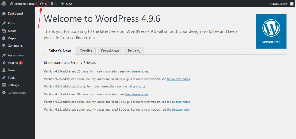 WordPress Updates