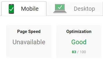 Social Warfare Speed Score