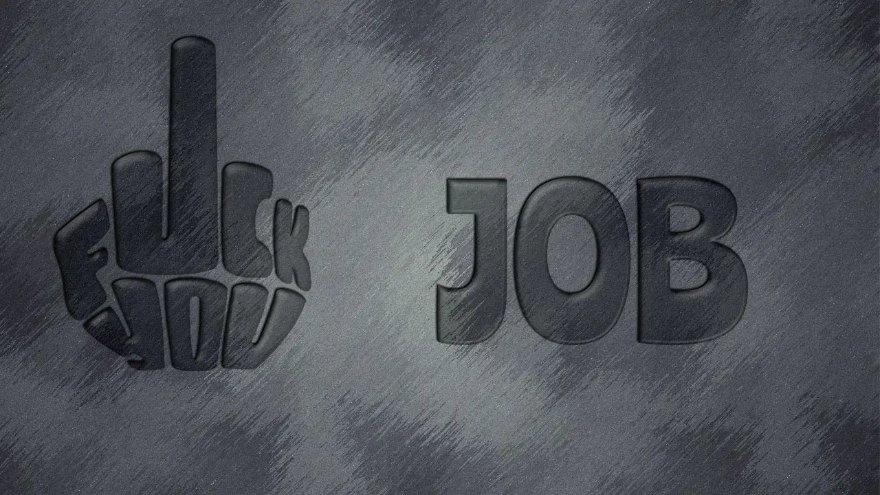 How To Quit A Job You Hate, With The Least Possible Risk