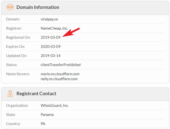 Viral Pay Domain Name Lie