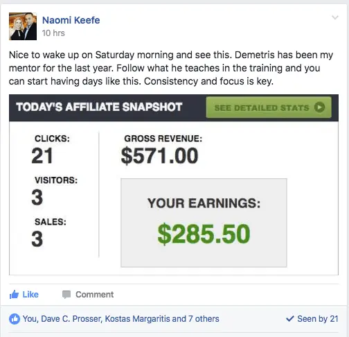 Passion Blog Pro Success Story 1