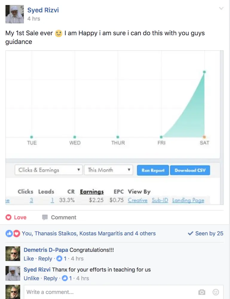 Passion Blog Pro Success Story 2