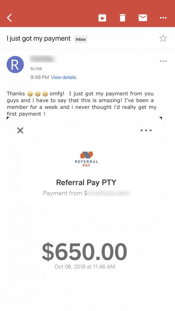Viral Dollars Fake Payment Proof 3