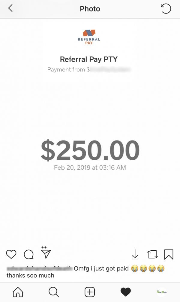 Viral Dollars Fake Payment Proof 4