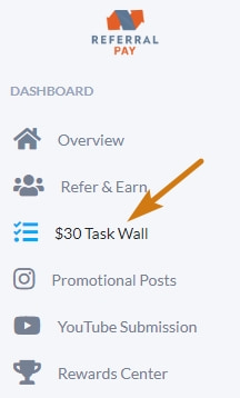 Referral Pay Task Wall
