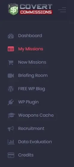 Covert Commissions Dashboard