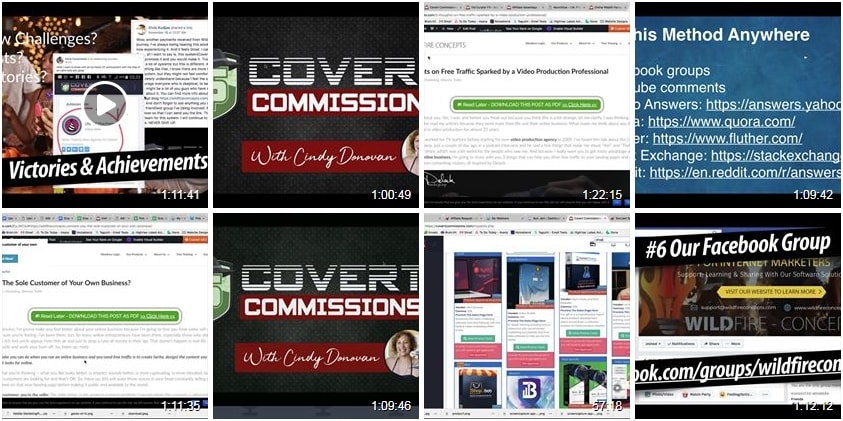 Covert Commissions Webinar Archive