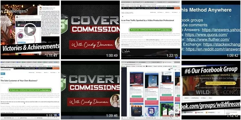 Covert Commissions Webinar Archive