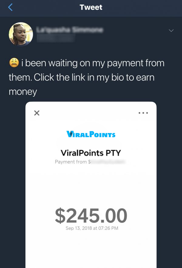 Viral Points Fake Payment Proof 5
