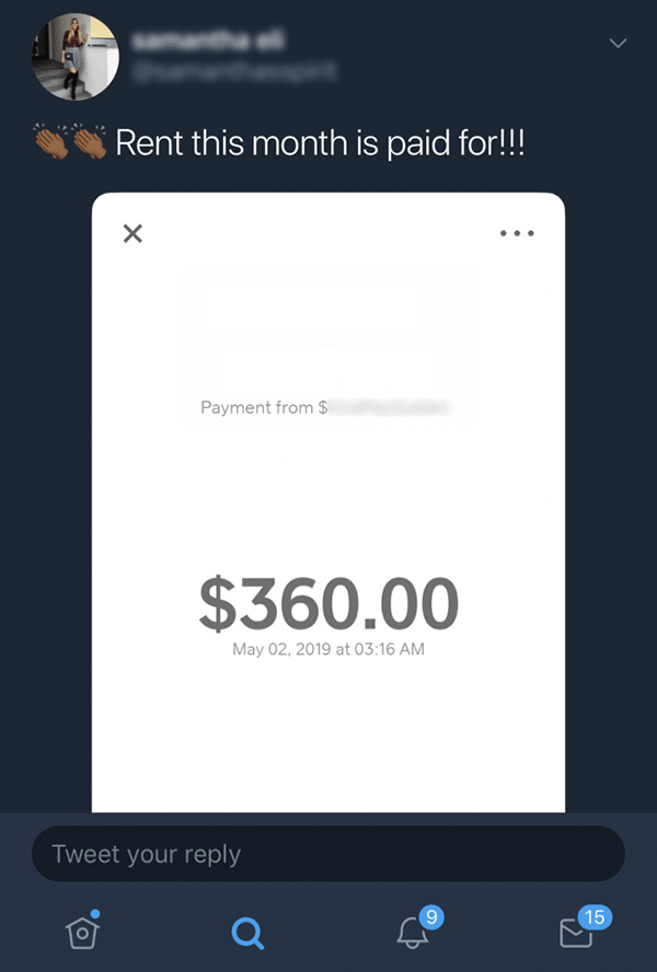 KashTree Fake Payment Proof 1
