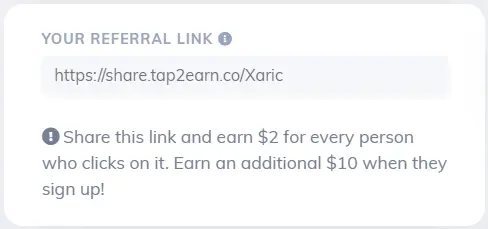Tap2Earn Referral Link