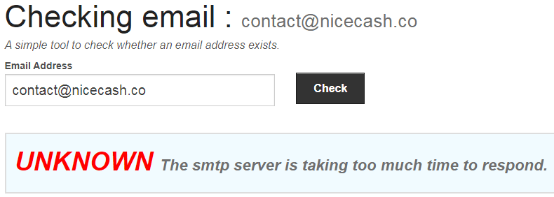 NiceCash.co Fake Email 2