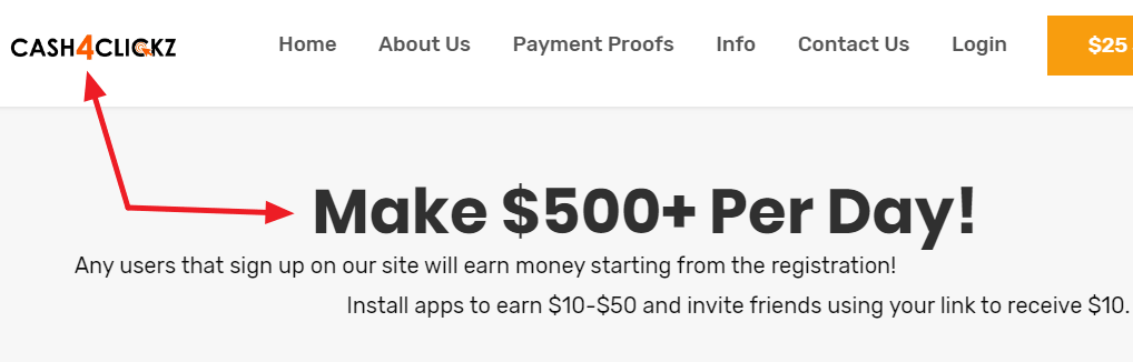 Cash4Clickz.com Scam