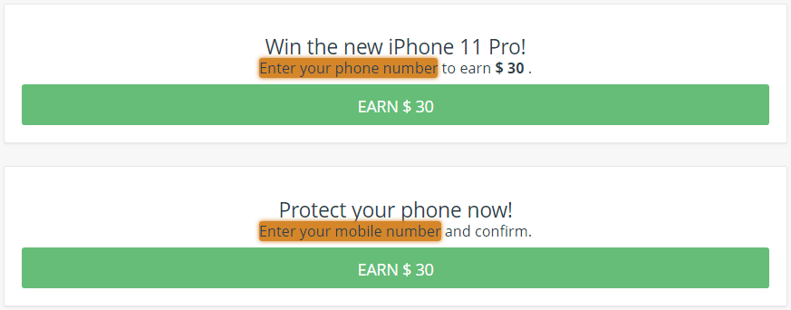 OGBucks.com Tasks That Require Mobile Phone Number