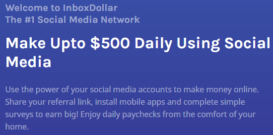 InboxDollar.co Make $500 Daily