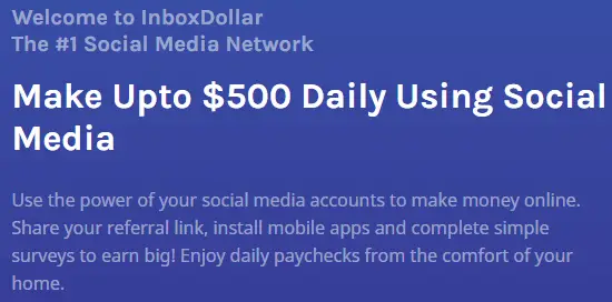 InboxDollar.co Make $500 Daily