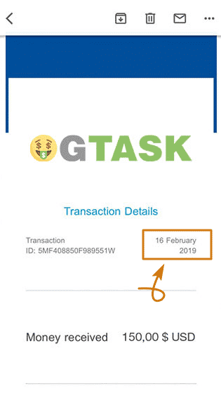 OGTask.com Fake Payment Proof 1