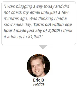 Push Button Profits Fake Testimonial