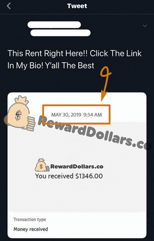 RewardDollars.co Fake Payment Proof 2