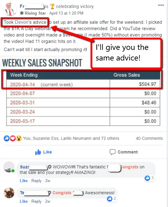 12 Minute Affiliate Success Story 8
