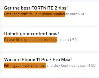 ShareToEarn.co Tasks That Require Mobile Phone Number