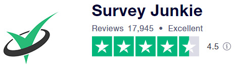 Survey Junkie TrustPilot Rating