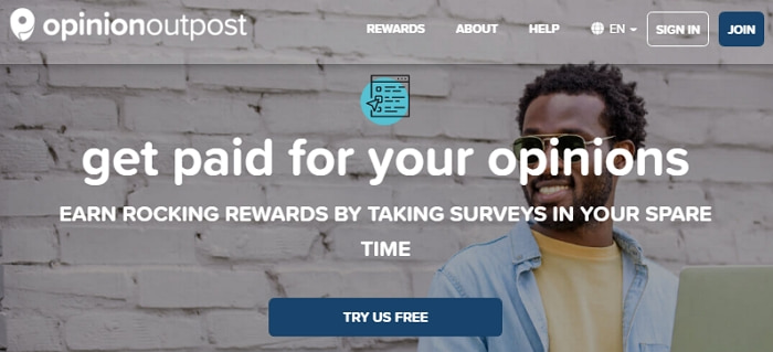 Opinion Outpost Homepage