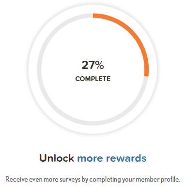 Opinion Outpost Percentage Of Profile Completion