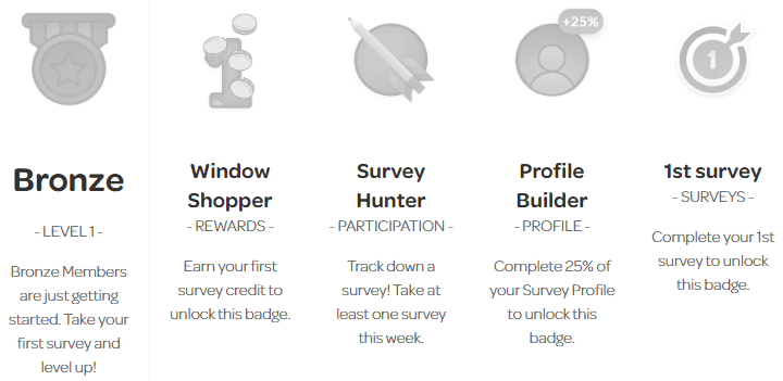 Opinion Outpost Silver Badge Requirements