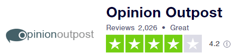 Opinion Outpost Trustpilot Rating