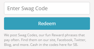 Swagbucks Swag Codes