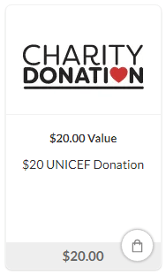 ValuedOpinions UNICEF Donation