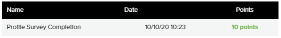 PrizeRebel Profile Survey Completion 10 Points
