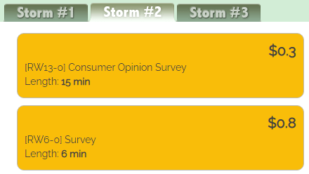 Treasure Trooper Study Storm Surveys