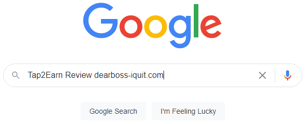 Google Dear Boss I Quit Review Search