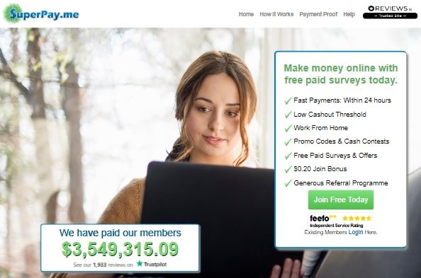 SuperPay.me Home Page