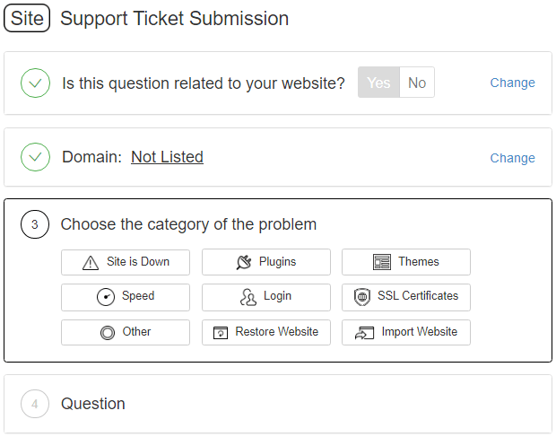 Wealthy Affiliate SiteSupport Ticket Submission