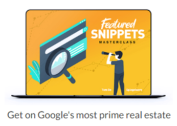 The Affiliate Lab Featured Snippet Masterclass Bonus