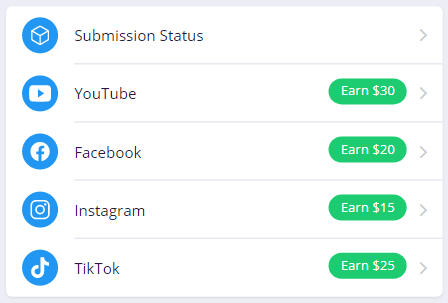 StudentsEarnCash.co Social Media Submissions