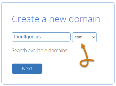 Bluehost Create A New Domain