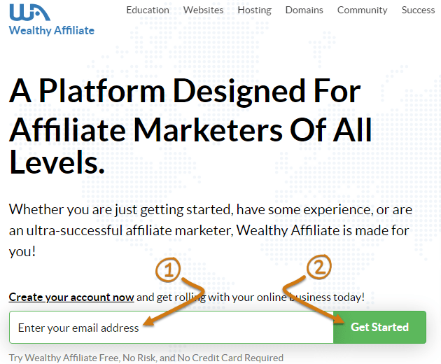 Get Started With Wealthy Affiliate