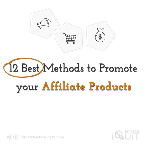 Best Affiliate Marketing Products Promotion Methods Featured Image