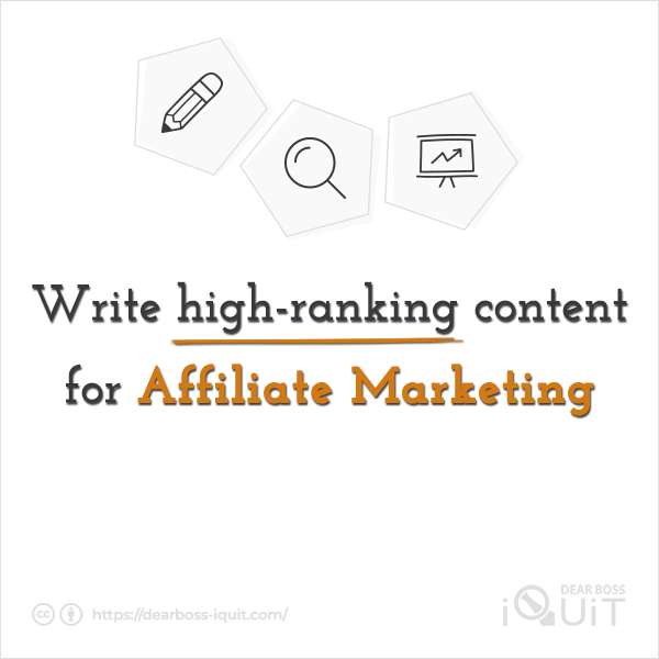 How to Write Content for Affiliate Marketing Featured Image