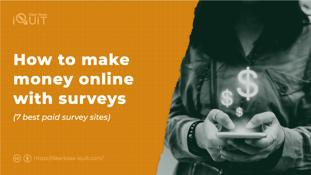 How to Make Money Online With Surveys - Best Survey Sites Featured Image
