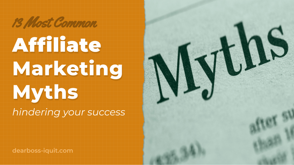 Affiliate Marketing Myths Featured Image