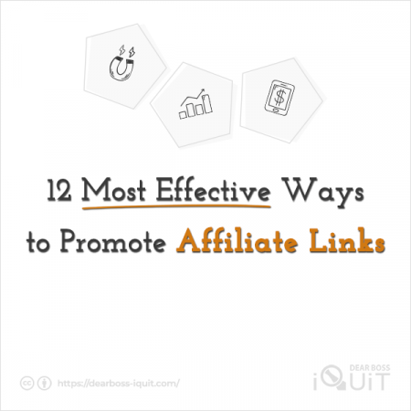 How To Promote Affiliate Links Featured Image