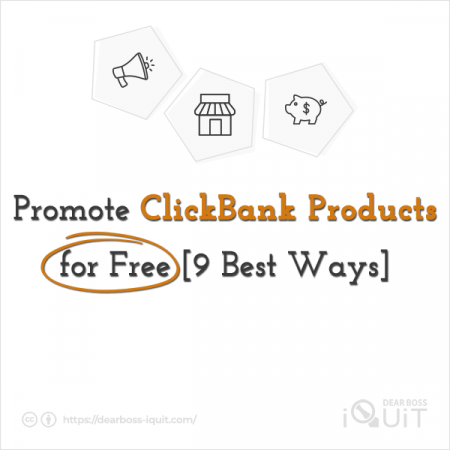 How To Promote ClickBank Products for Free Featured Image