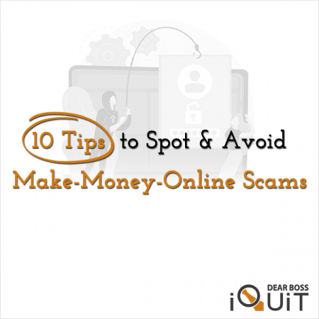 How To Spot And Avoid Make Money Online Scams Featured Image